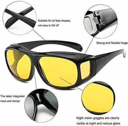 HD Vision Anti-Glare Polarized Sunglasses for Men & Women