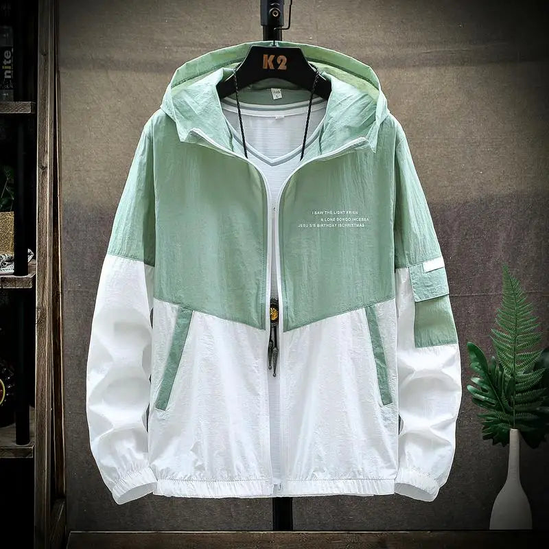 New Fashion Loose Lightweight Breathable Versatile Top Outdoor High Quality Sports and Leisure UV Resistant Neutral Jacket