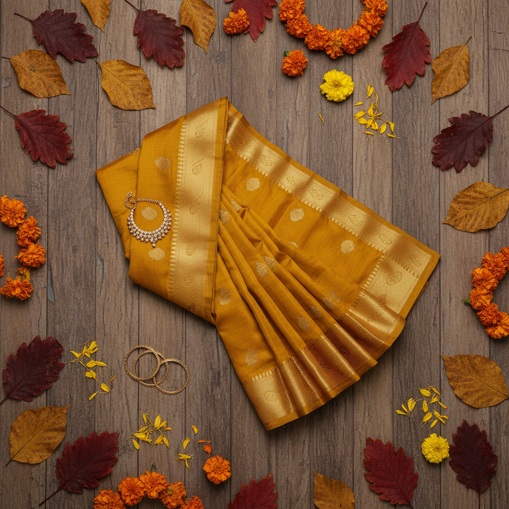 Mustard Flat Lay