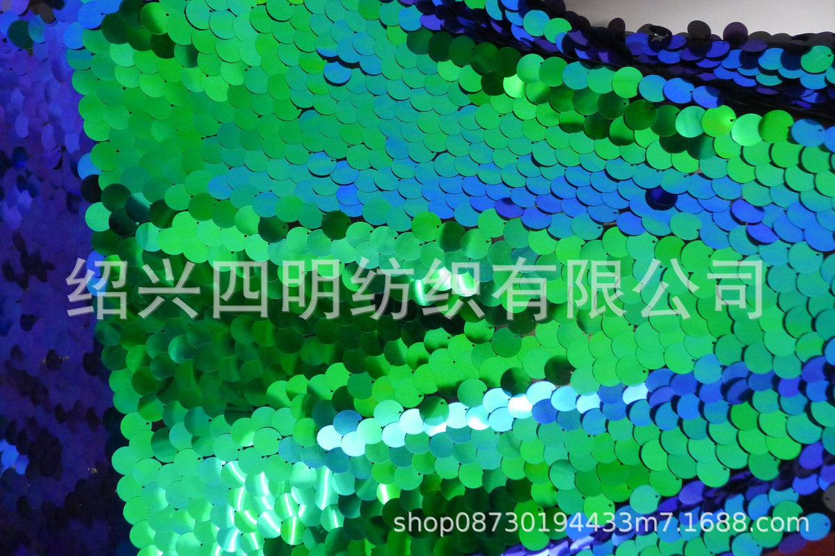 18mm round encrypted sequin cloth, magic powder mermaid sequins, dress stage clothing fabric, background