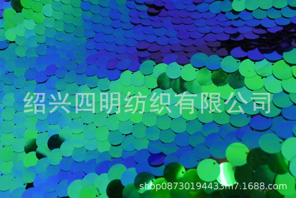 18mm round encrypted sequin cloth, magic powder mermaid sequins, dress stage clothing fabric, background