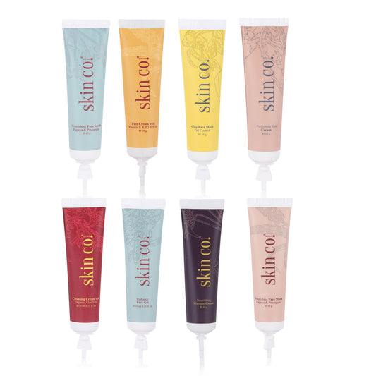 Skin Co. NYC Dermaglow Anti-Tan Nourishing Face Kit with Vitamin E & B3