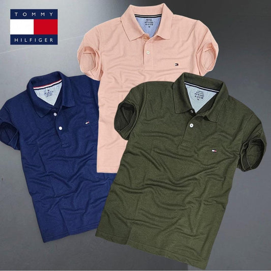 Matty Polo T-Shirt Combo Pack of 3 — Set A