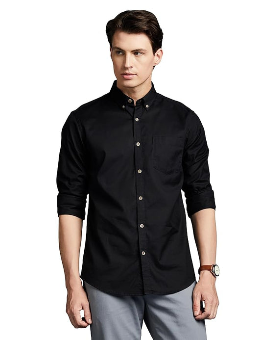 Men's Cotton Full Sleeve Shirt (Pack of 1)