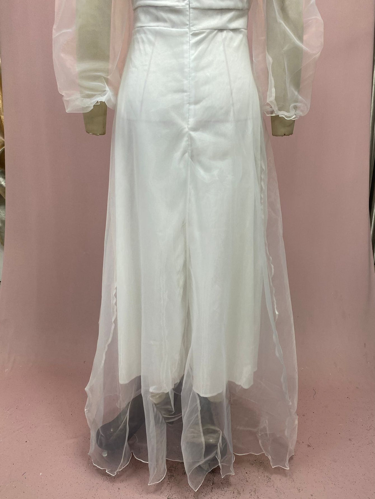 2026 European and American Autumn and Winter New Long-Sleeve Party Dress Amazon Long Elegant Mid-Waist Chiffon Women's Dress