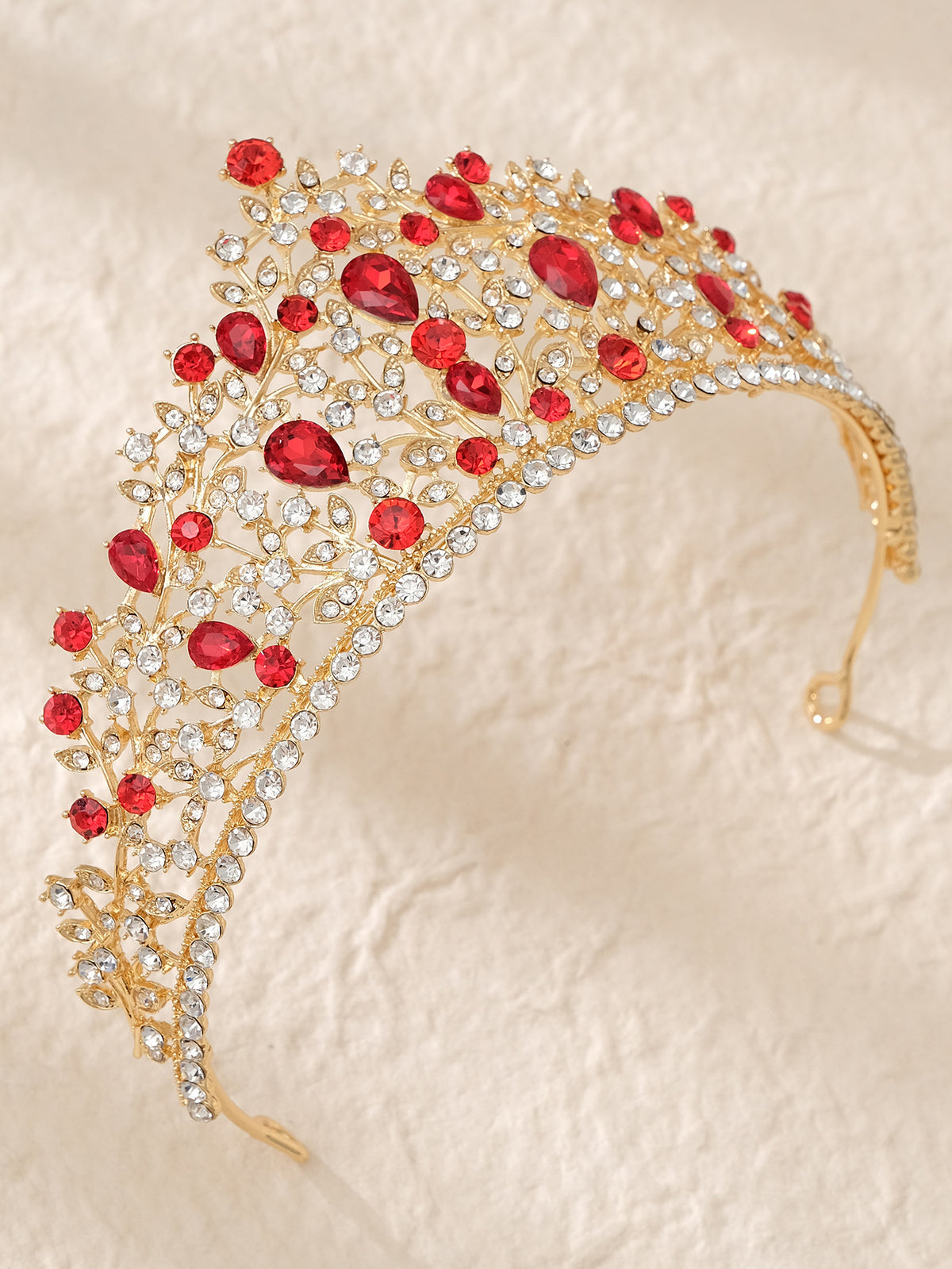 European and American All-match Bride Wedding Hair Accessories Light Luxury Full Diamond Birthday Party Crown Baroque Vintage Rhinestone Crown