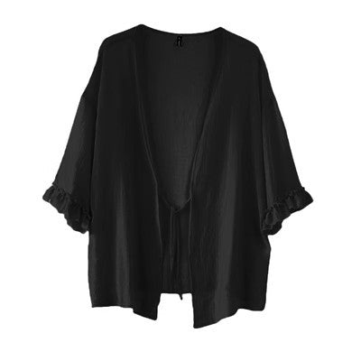 Women's Cardigan Set Korean Style Strapless Dress 100kg Plus-Size Designer Dress 662 Elegant Workwear