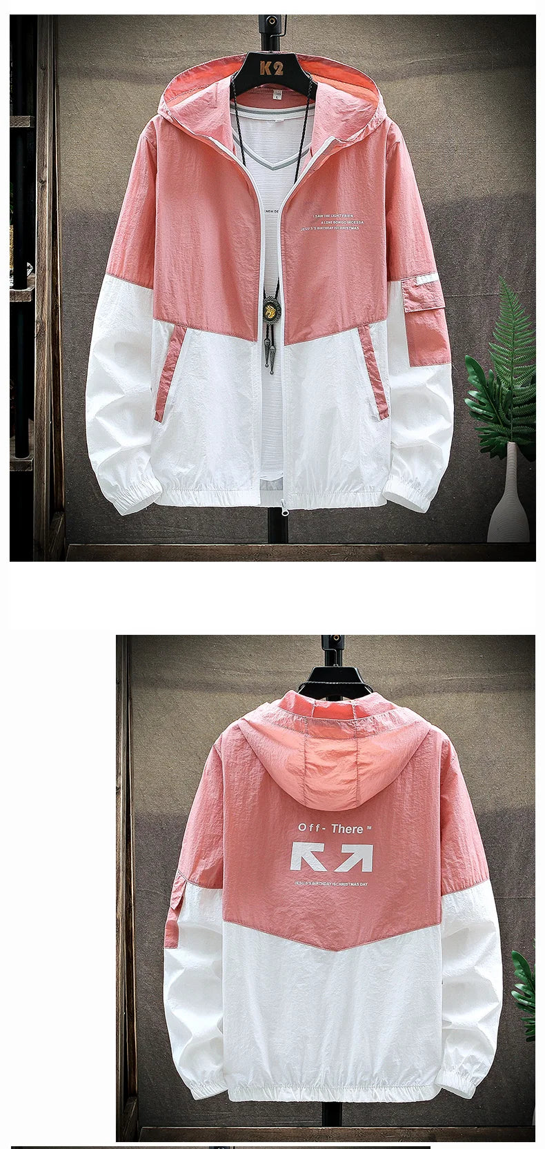 New Fashion Loose Lightweight Breathable Versatile Top Outdoor High Quality Sports and Leisure UV Resistant Neutral Jacket