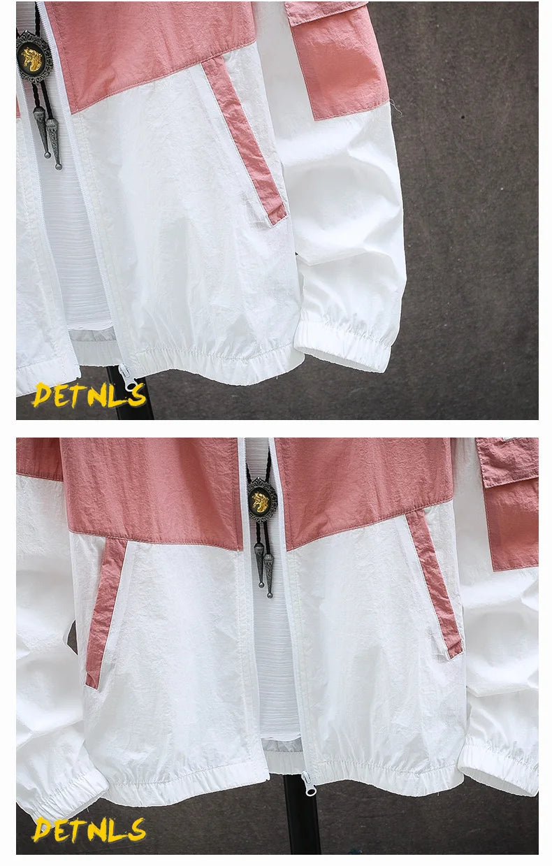 New Fashion Loose Lightweight Breathable Versatile Top Outdoor High Quality Sports and Leisure UV Resistant Neutral Jacket