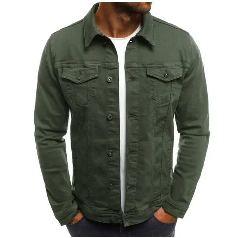 Men's Denim Jackets Streetwear Casual Cotton Classic Slim Jeans Coat Male Clothes Cowboy Jacket Ropa Para Hombre Jackets for Men