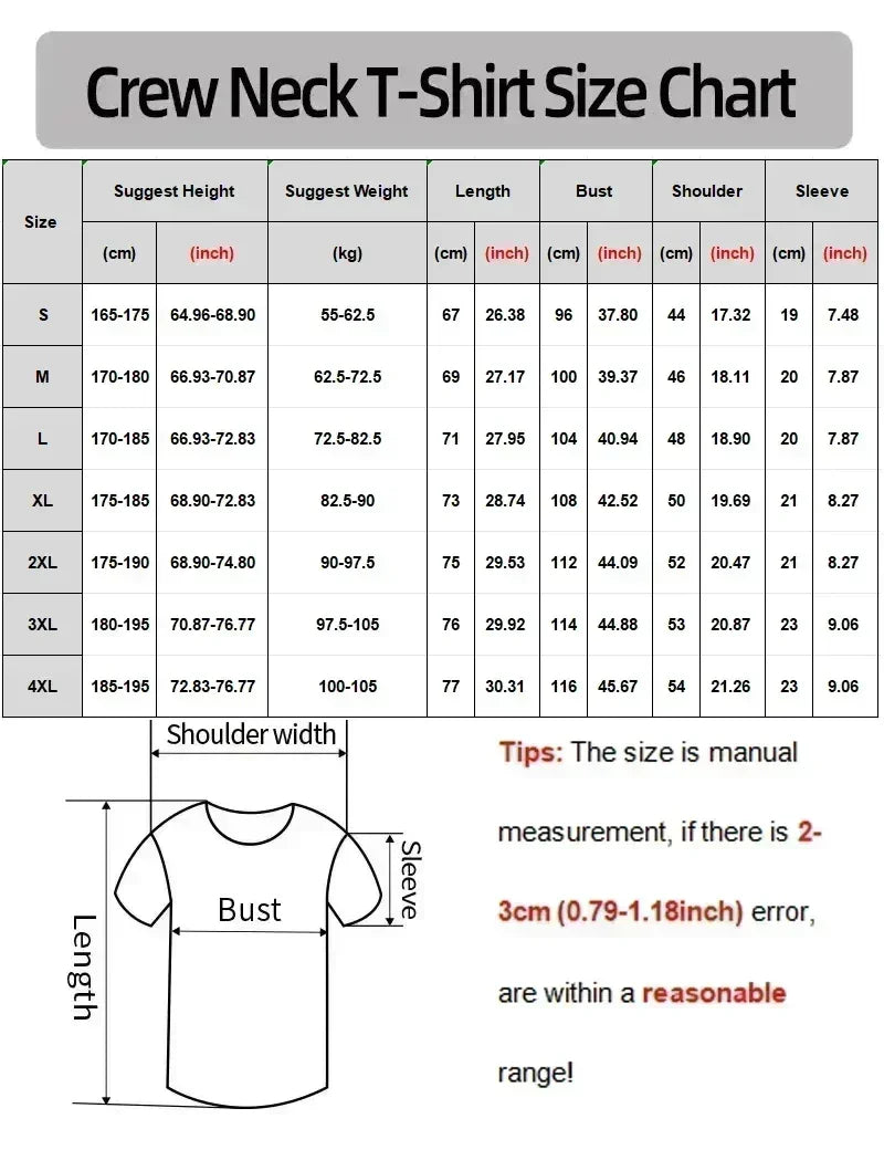 Jacket - Full-time Hunter Large Size Printed Short-Sleeved T-Shirt - Men's and Women's Basic T-Shirt - Gender Neutral