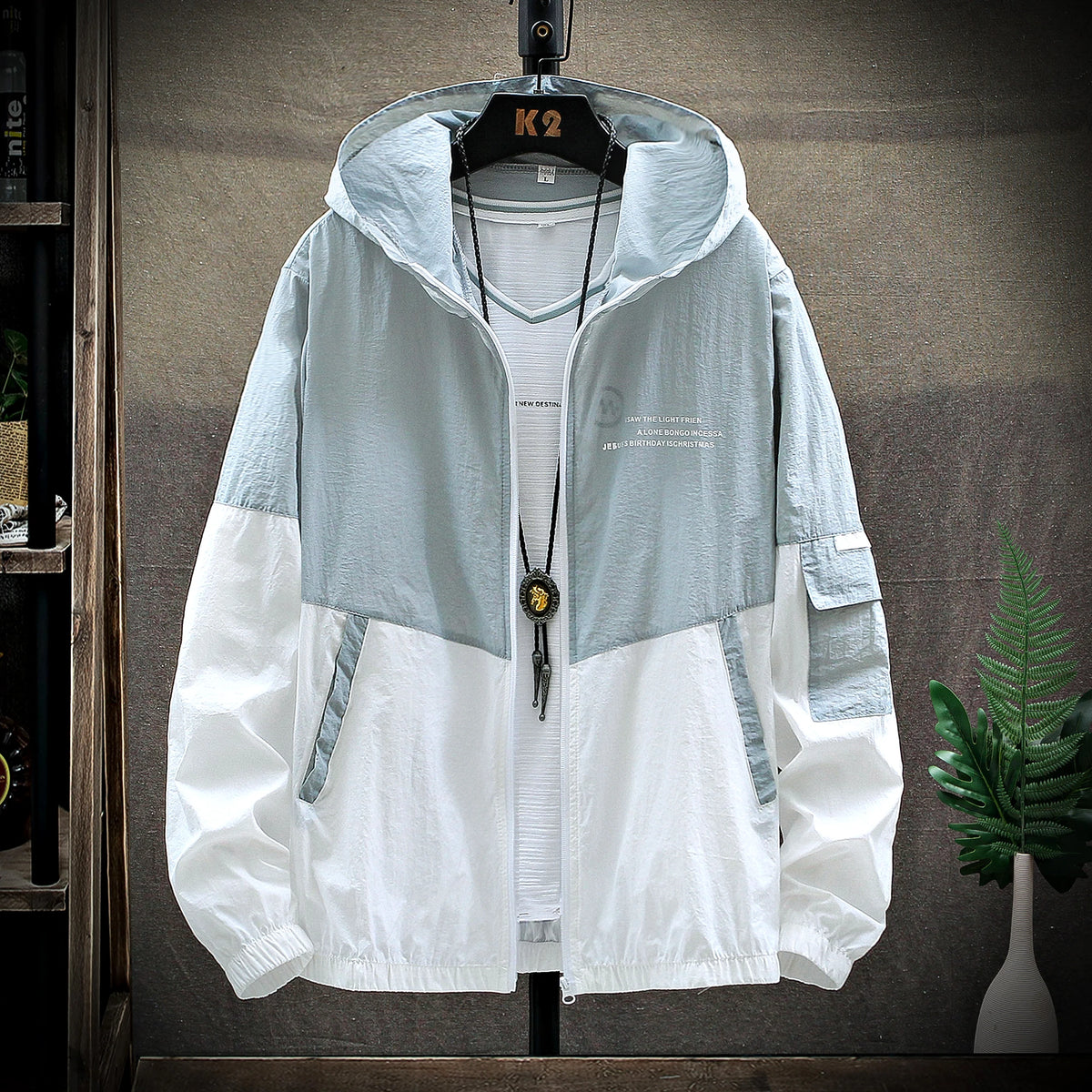 New Fashion Loose Lightweight Breathable Versatile Top Outdoor High Quality Sports and Leisure UV Resistant Neutral Jacket