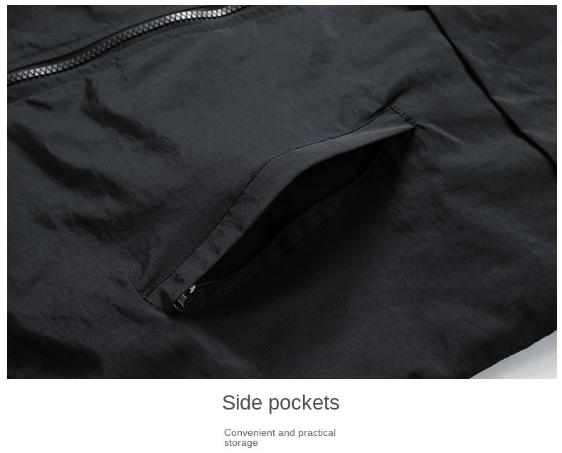 Jacket Fashion Casual Color Contrast Round Neck Coat Version Loose Quality Comfortable Fabric Breathable Parka Padded Jacket