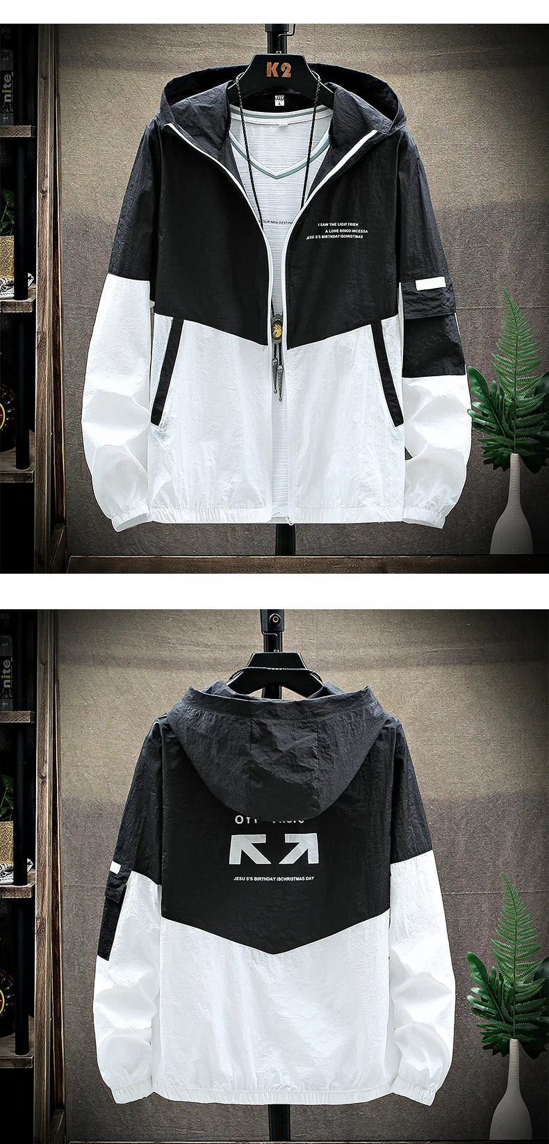 New Fashion Loose Lightweight Breathable Versatile Top Outdoor High Quality Sports and Leisure UV Resistant Neutral Jacket