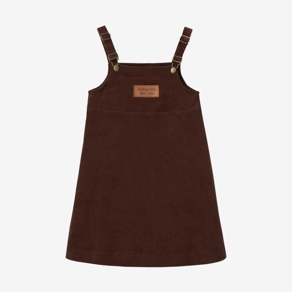 AS AW26  Saddle collection Brown Corduroy + Rugby sweatshirt Print corduroy girl clothing  family matching boys clothes