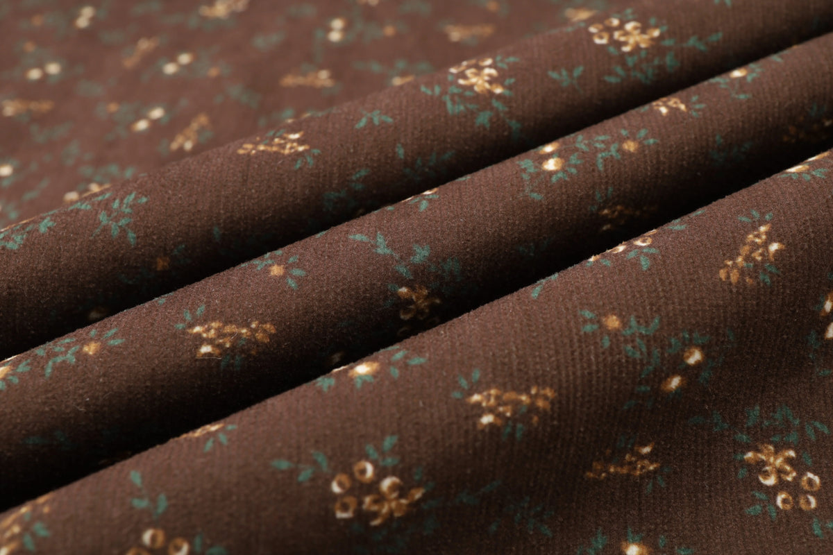 AS AW26  Saddle collection Brown Corduroy + Rugby sweatshirt Print corduroy girl clothing  family matching boys clothes