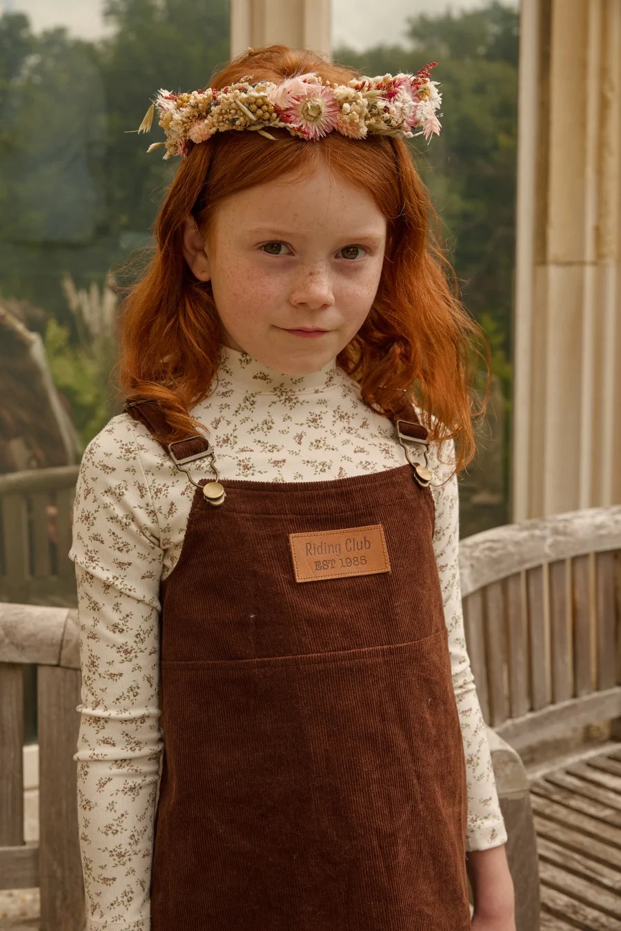 AS AW26  Saddle collection Brown Corduroy + Rugby sweatshirt Print corduroy girl clothing  family matching boys clothes