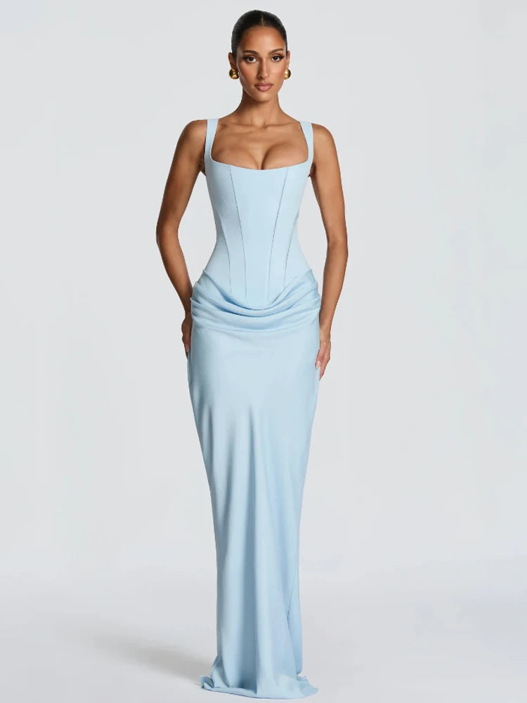 Women Lace Trim Patchwork Strapless Ribbon Bodycon Dress Sexy Ruched Pleated Backless Lace Up Short Dresses Evening Party Gowns