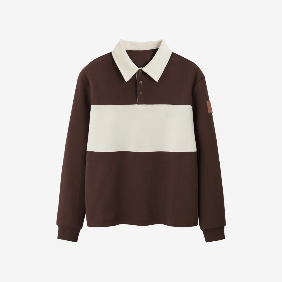 AS AW26  Saddle collection Brown Corduroy + Rugby sweatshirt Print corduroy girl clothing  family matching boys clothes