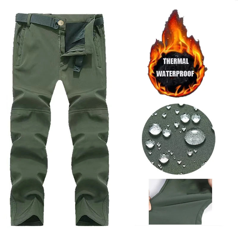 Tactical Military Men Winter Autumn Fleece Waterproof Jackets Sports Hiking Camping Climbing Outdoor Hooded Coat Hunting Combat