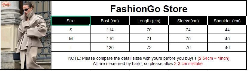 Khaki Belt Lace Up Short Trench Coat Women Elegant Full Sleeve V Neck Loose Fashion Jacket Autumn Daily High Street Outerwear