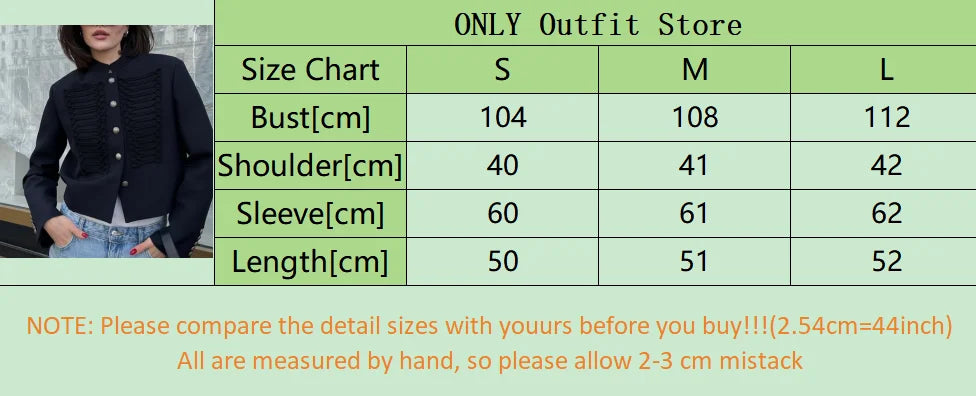 Women Knit Patchwork Napoleon Military Jacket Shoulder Pad Single Breasted Short Blazer Long Sleeve Loose 2026 Fall New Coat
