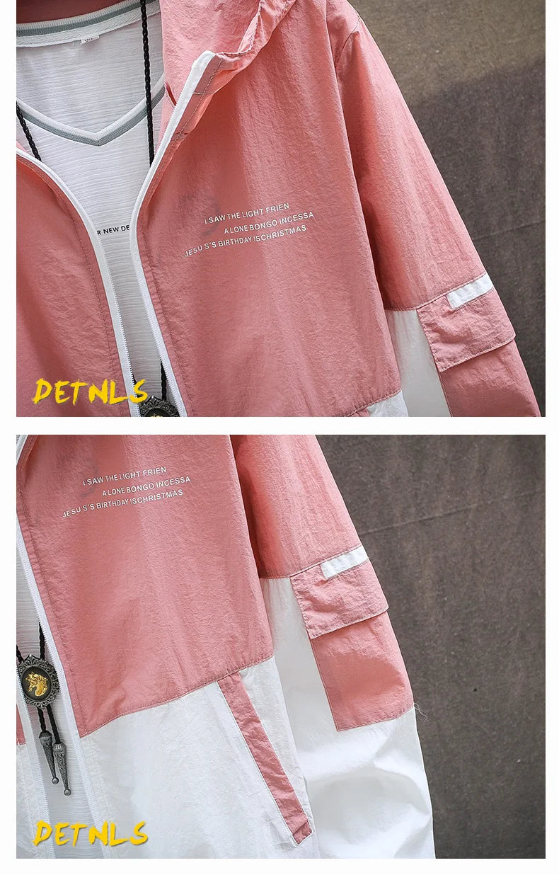 New Fashion Loose Lightweight Breathable Versatile Top Outdoor High Quality Sports and Leisure UV Resistant Neutral Jacket