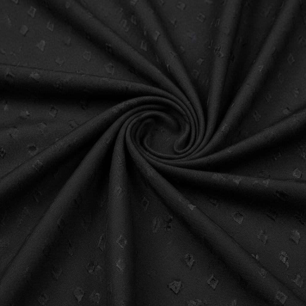 Black Saree Fabric