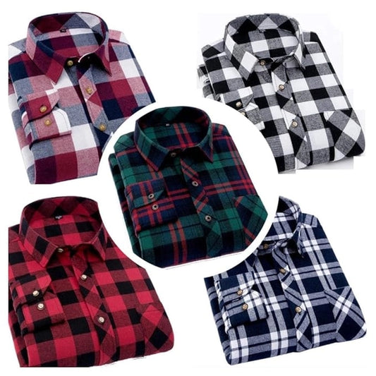 Men's Casual Shirts Combo (Pack of 5)