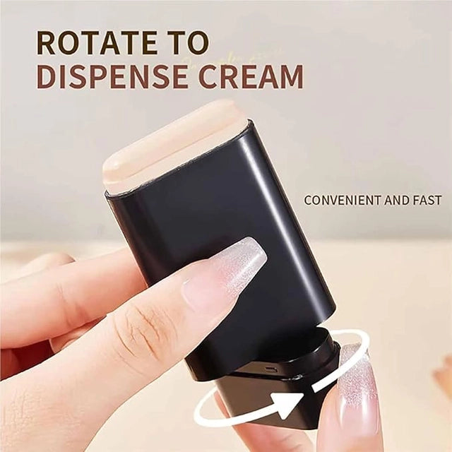 Korean 2-in-1 Glass Skin Foundation Stick