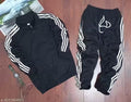 Men's Premium Lycra Tracksuit — Black