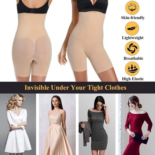 4-in-1 Micro-Particle Sculpting & Fat Burn Shorts | Women's Body Shaper
