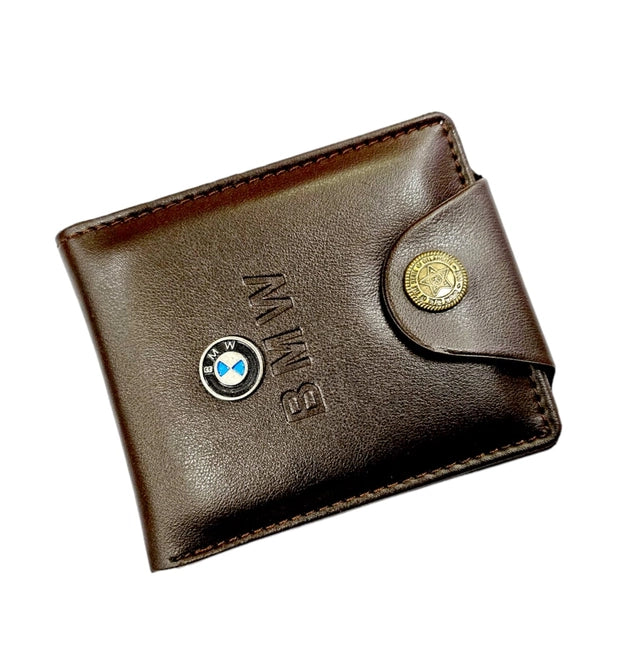 Men's Leather Wallet — Slim Bifold