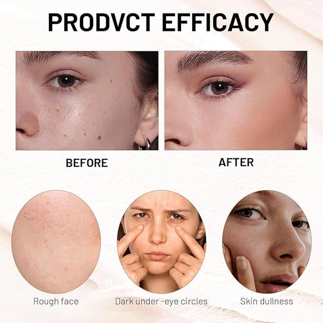 Korean 2-in-1 Glass Skin Foundation Stick