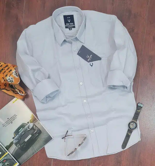Men's Full Sleeve Shirt — Grey