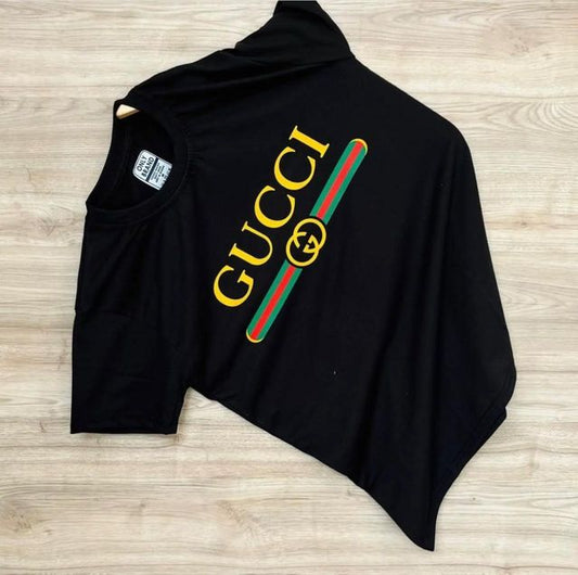 Men's Multicolour Striped T-Shirt