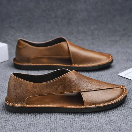 AEROWALK Tan Peshawari Sandal