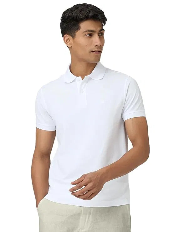 Men's Polo T-Shirt — Solid Colour