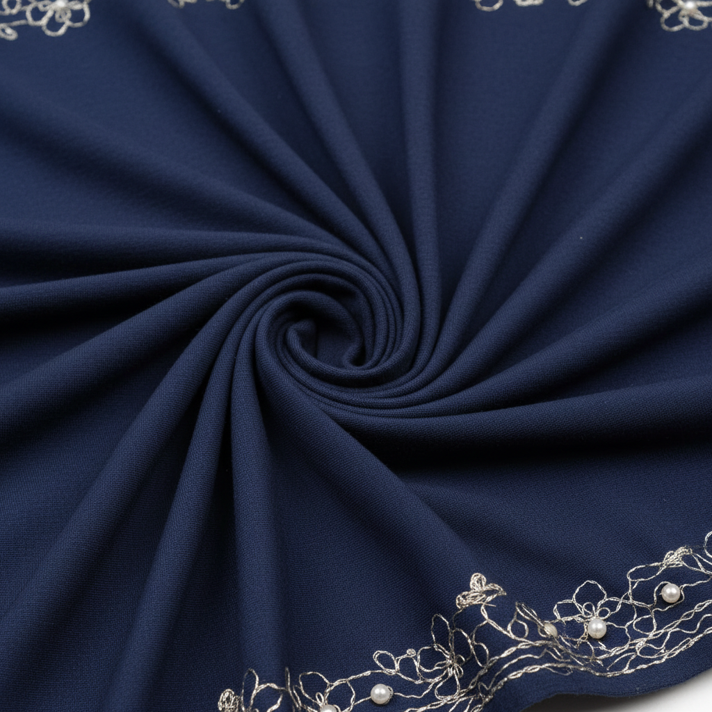 Navy Blue Fabric